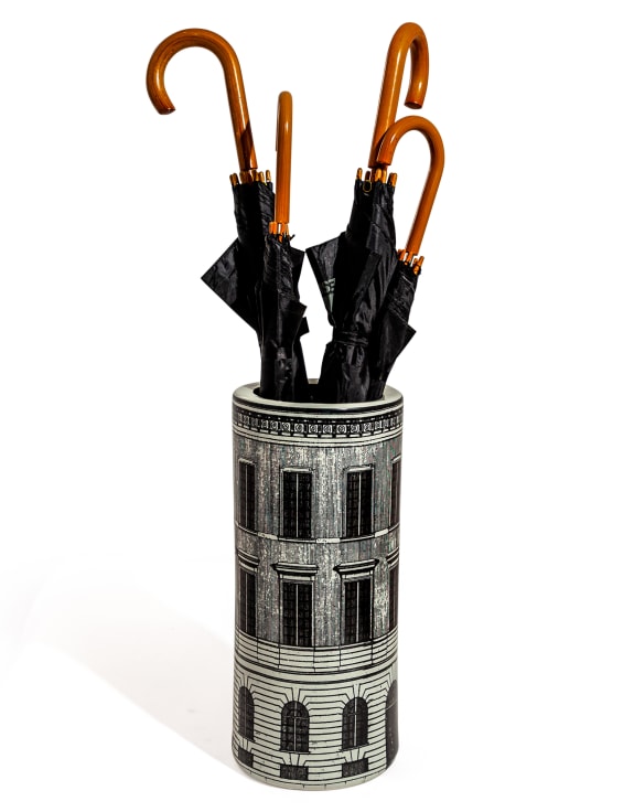 Ceramic Neoclassical Architecture Umbrella Stand