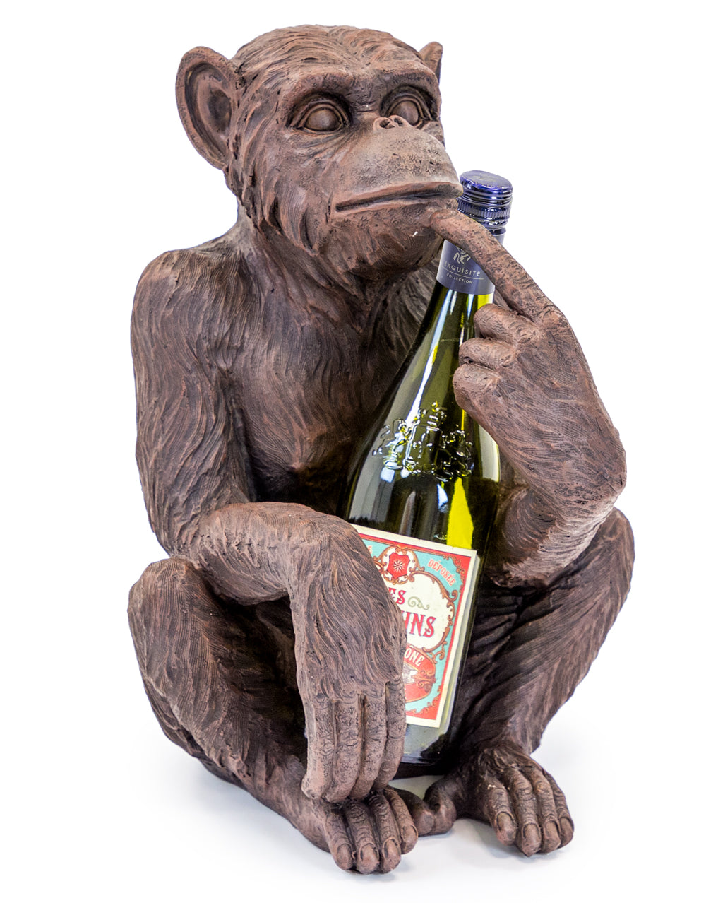 Monkey Bottle Holder in Bronze