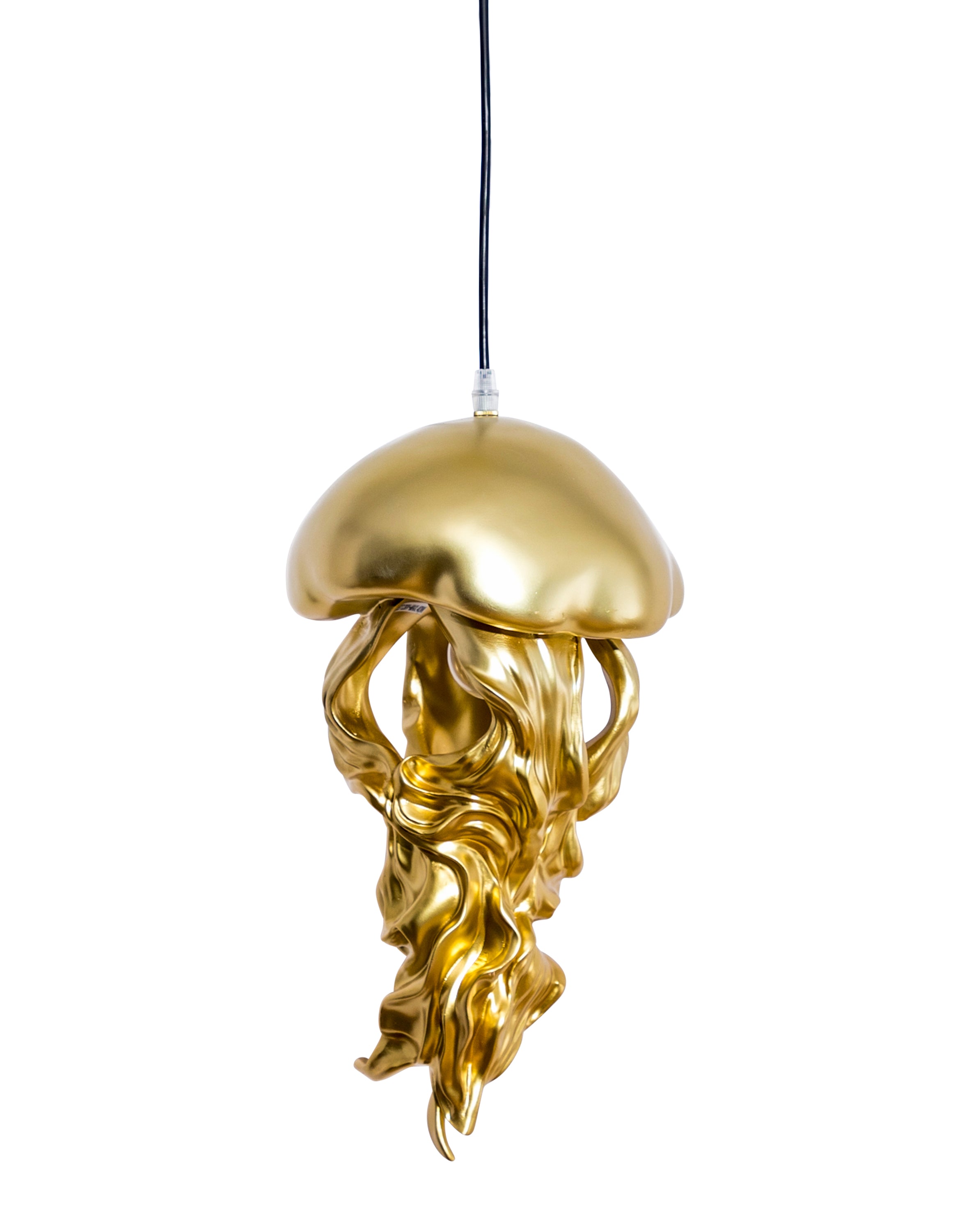 Gold Jellyfish Ceiling Pendant