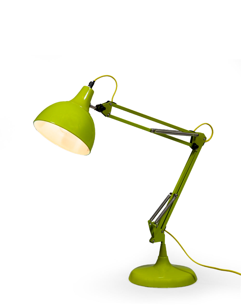 Lime Green Traditional Desk Lamp
