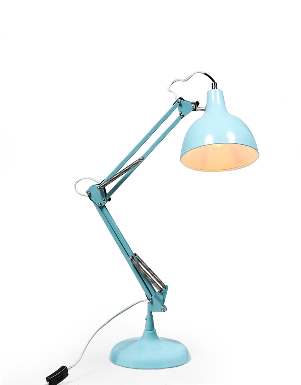 Sky Blue Traditional Desk Lamp