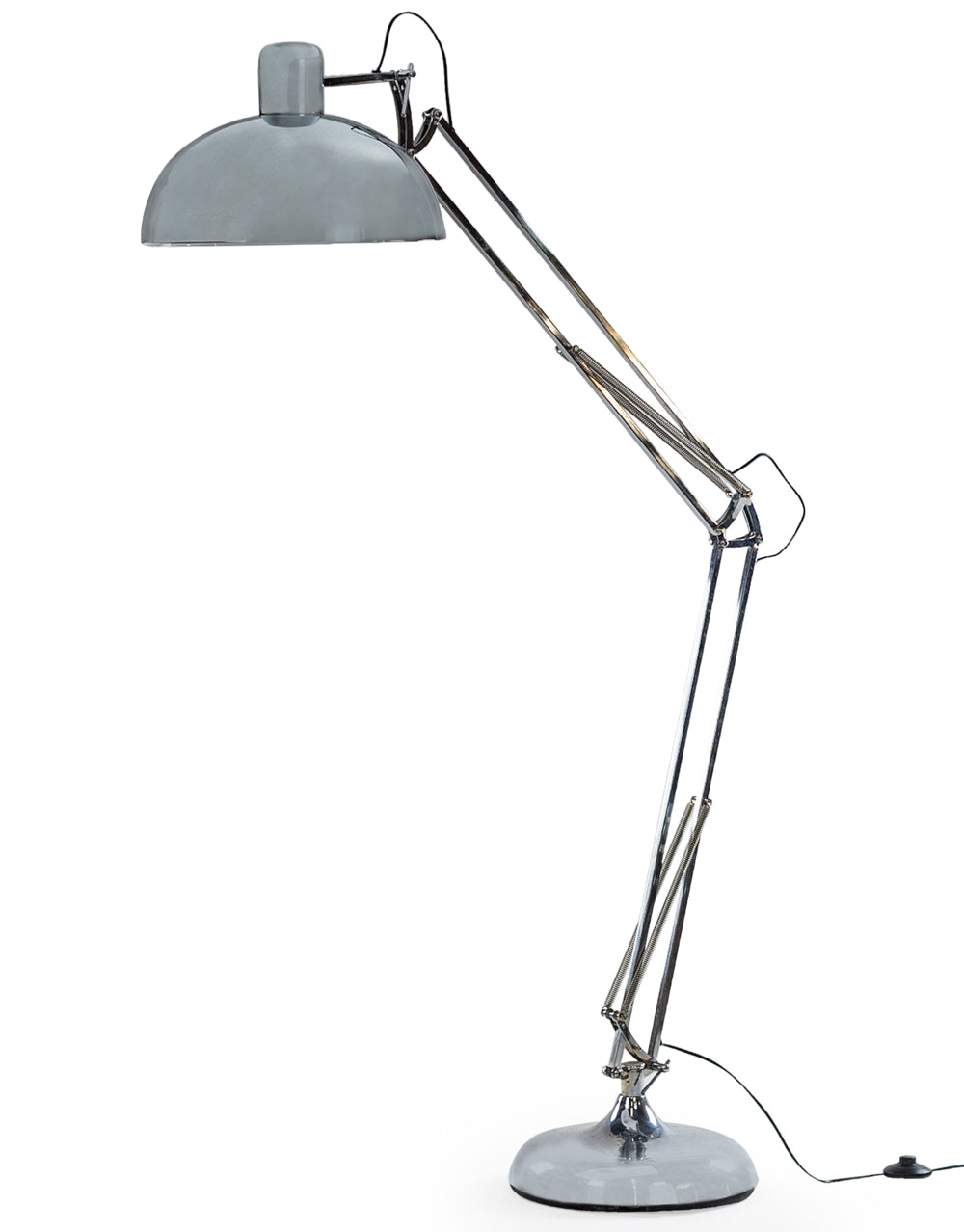 Chrome Extra Large Desk Style Floor Lamp