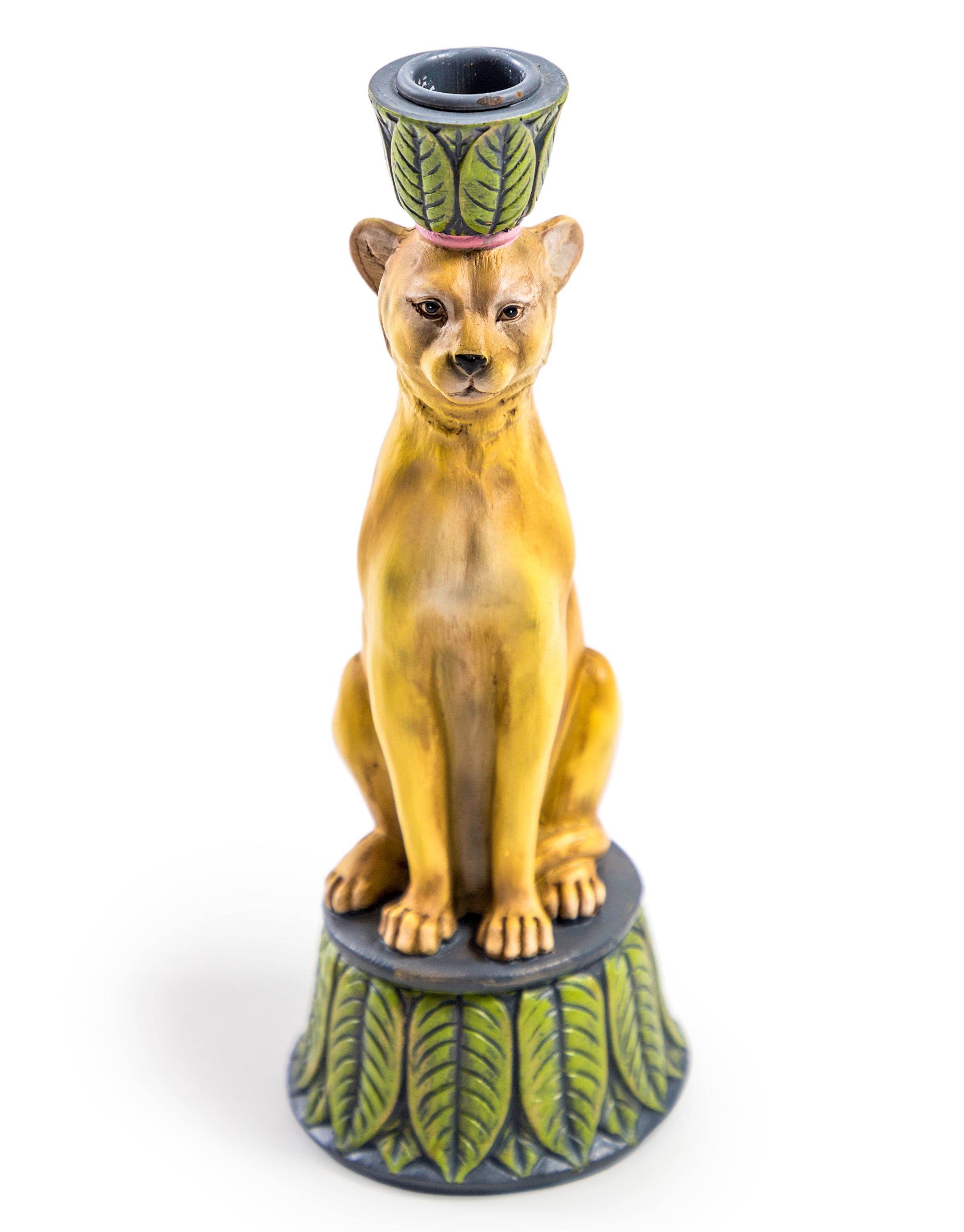 Leopard Candle Holder