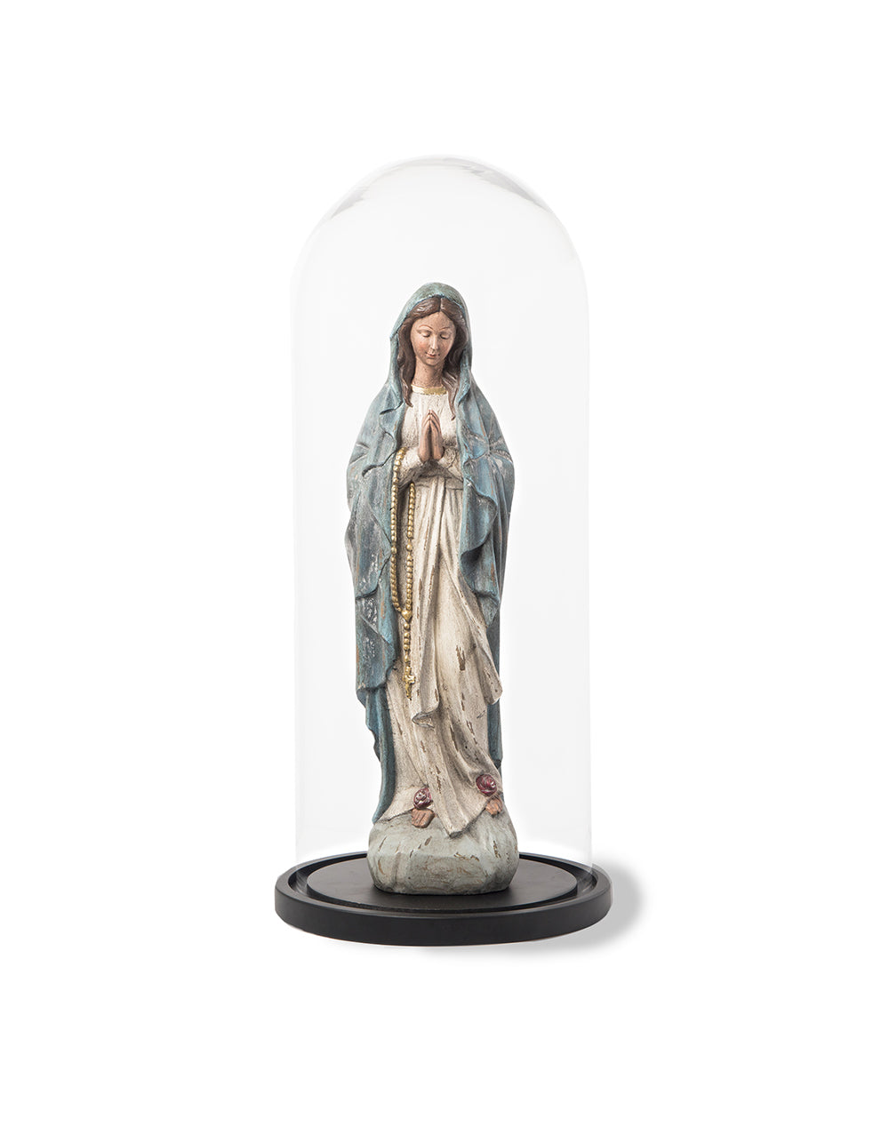 Antiqued Praying Maria Figure