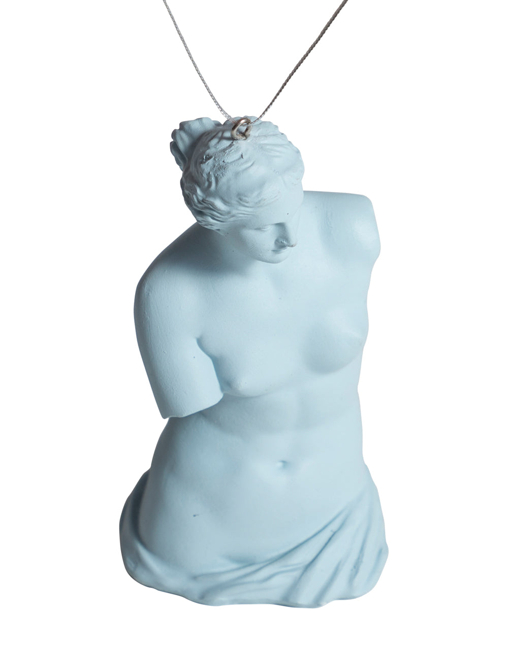 Set of 8 Blue Venus De Milo Hanging Decoration