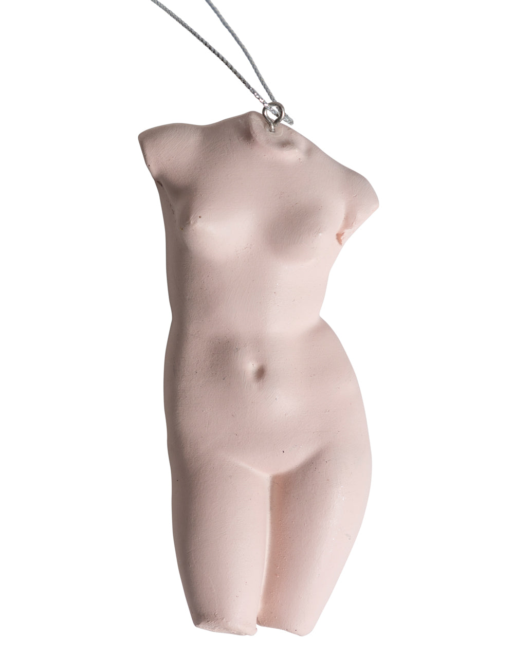 Set of 8 Pink Female Torso Hanging Decoration