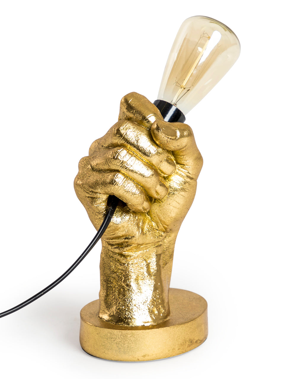 Gold 'Hand Held' Table Lamp
