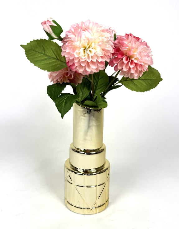 Electro Gold Lipstick Vase