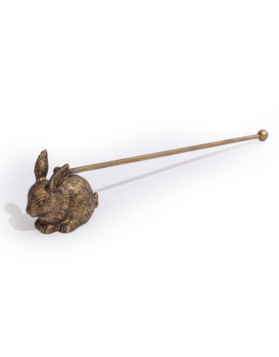 Gold Rabbit Candle Snuffer