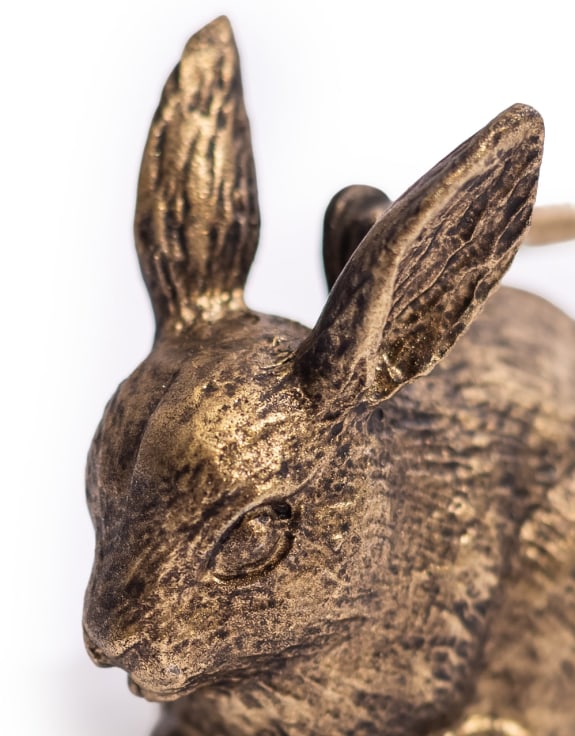 Gold Rabbit Candle Snuffer