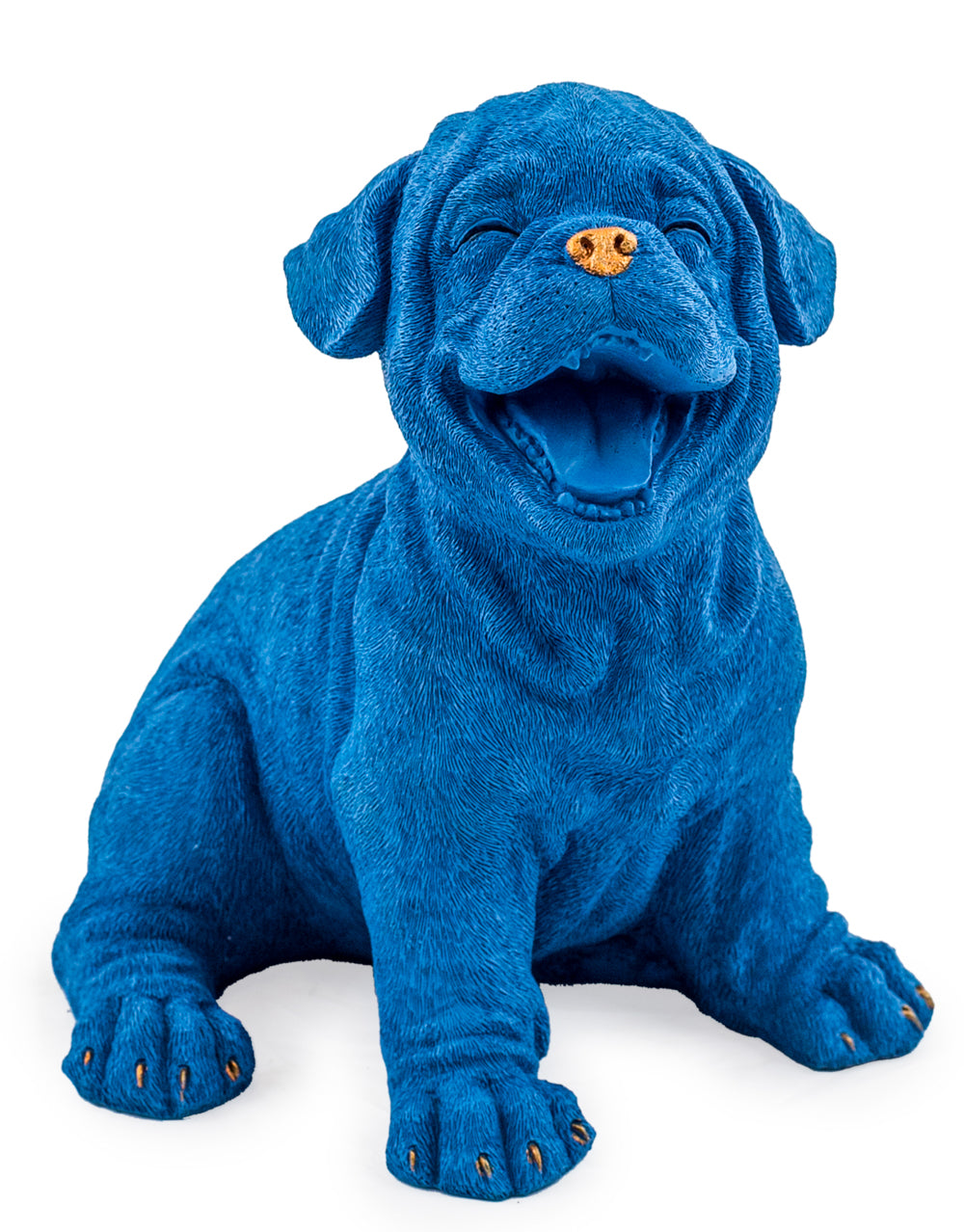 Royal Blue Laughing Puppy