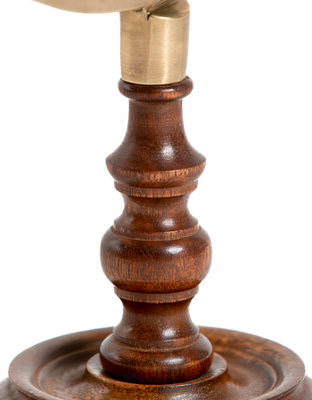 Antique Globe on Brass & Wood Stand