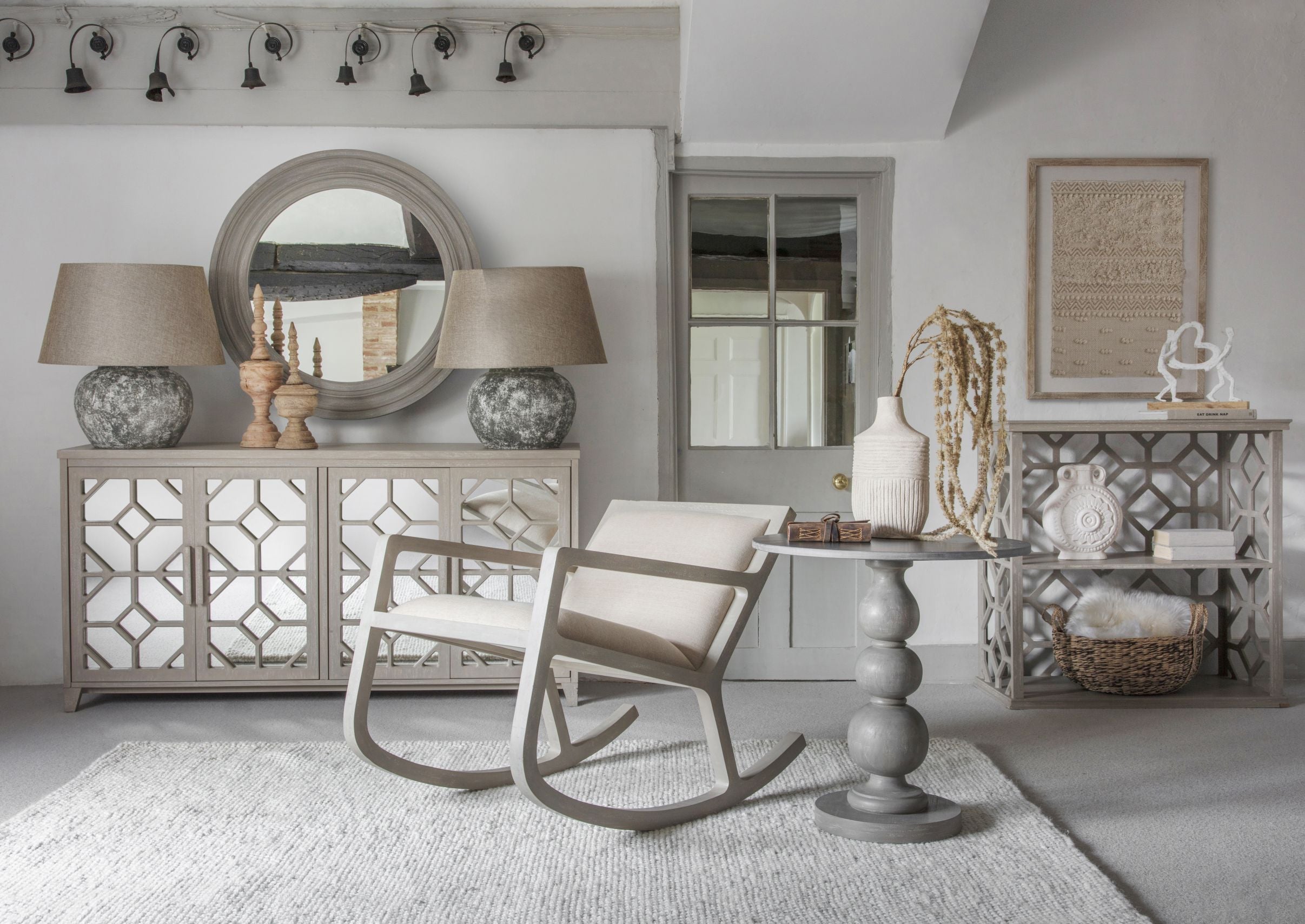 Camden Upholstered Rocking Chair