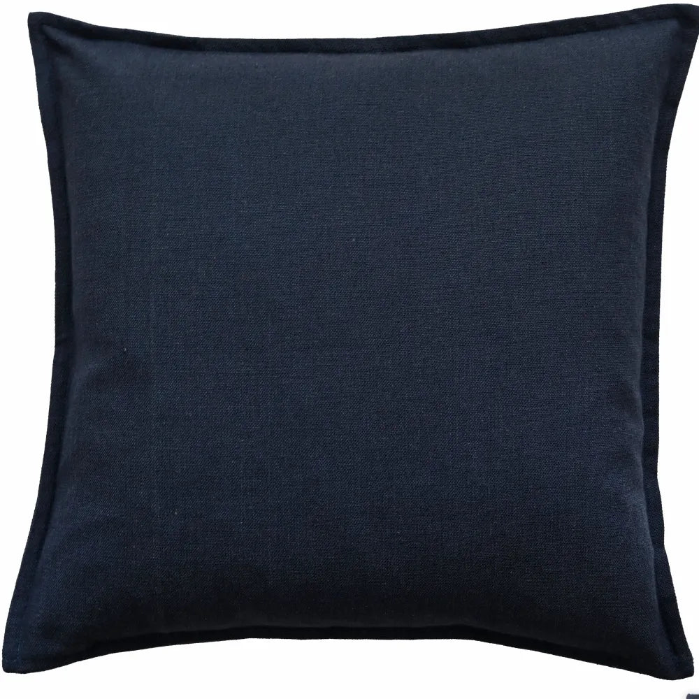Set of 2 Tia Large Navy Cushions