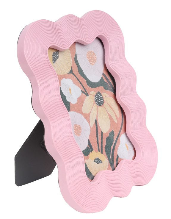 Pink Wave 4x6" Photo Frame