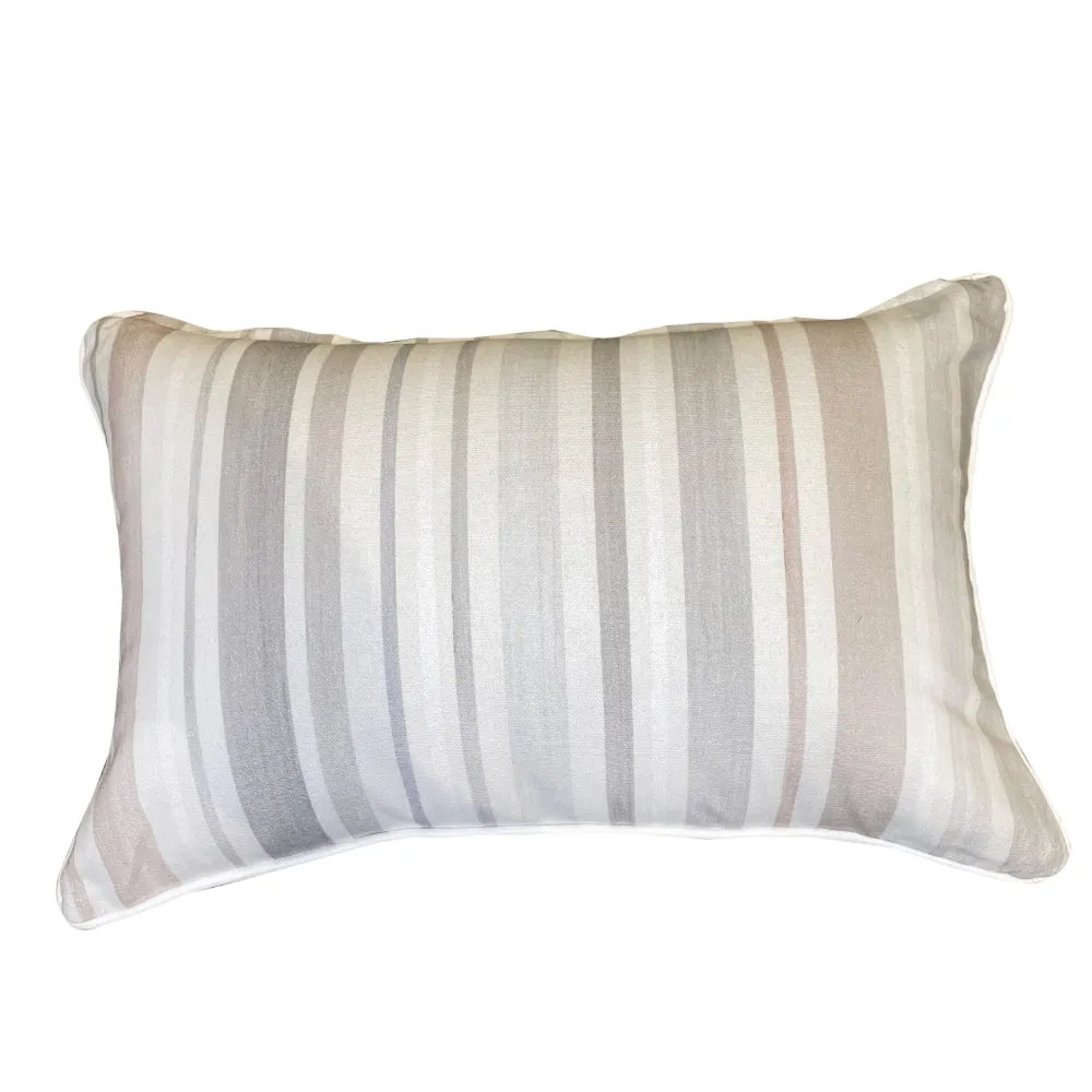 Set of 2 Ronda Taupe Cushions