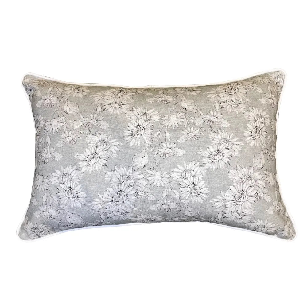 Set of 2 Ronda Taupe Cushions