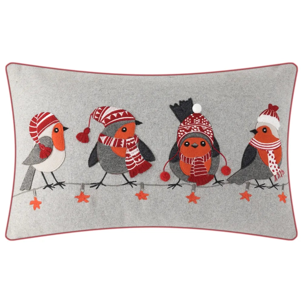 Set of 2 Round Robins Cushions