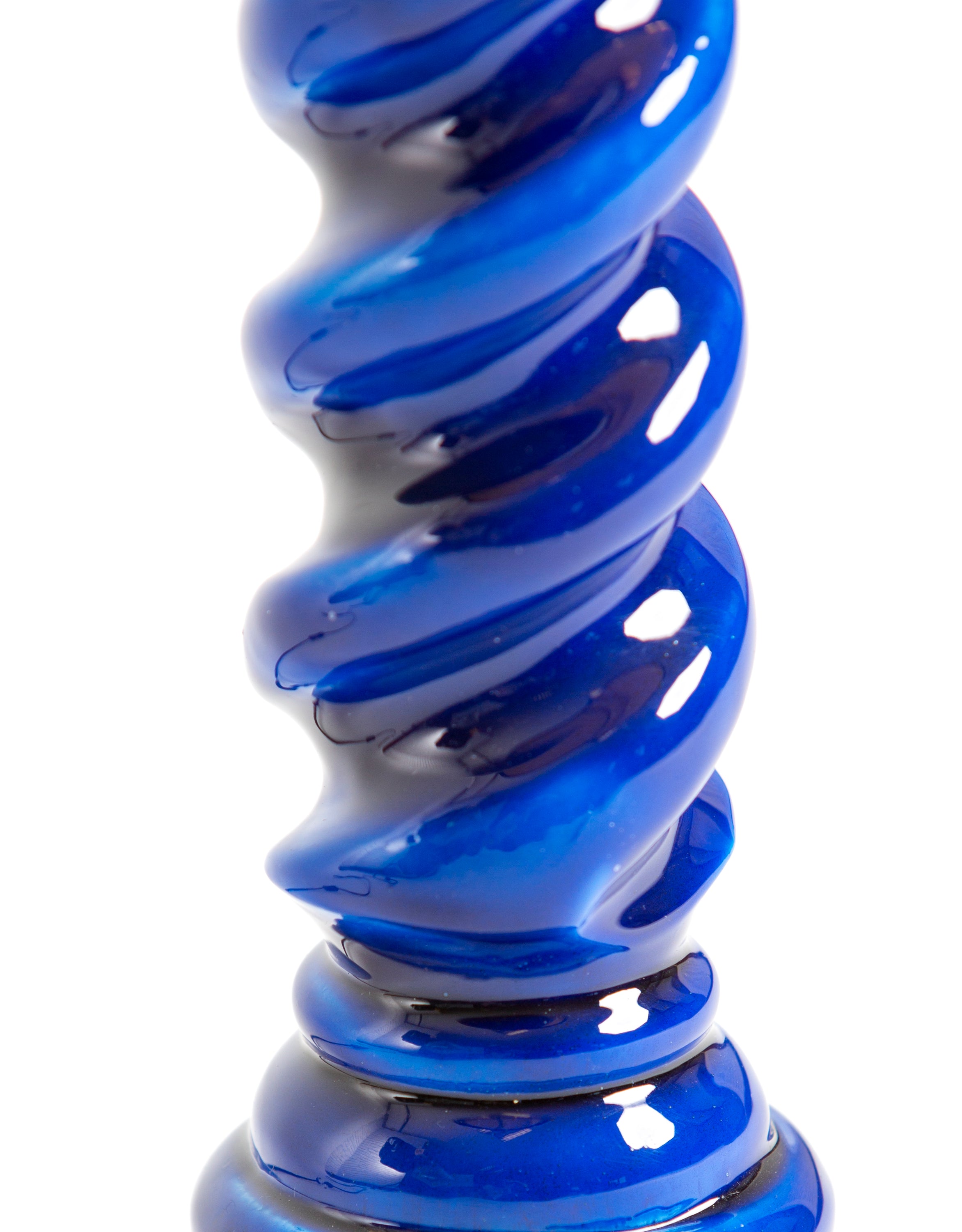 Sapphire Blue Gloss Table Lamp