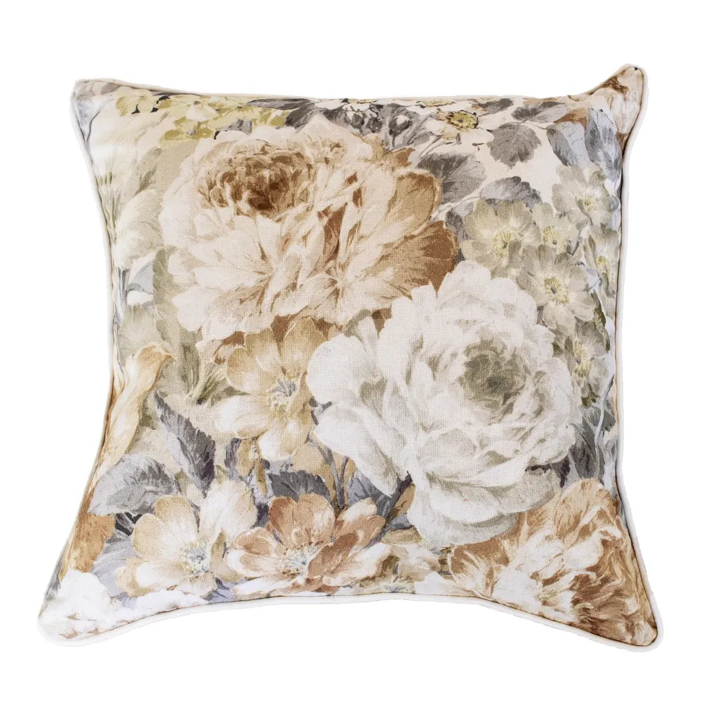Set of 2 Marchena Tan Square Cushions
