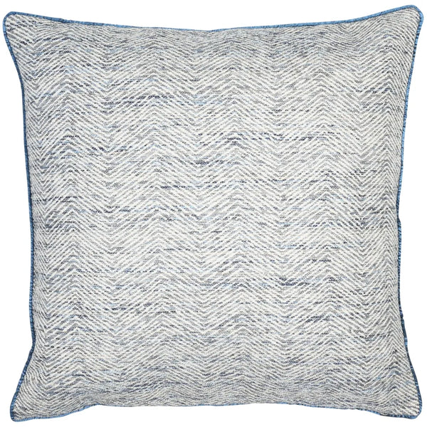 Large Ripple Navy Cushion