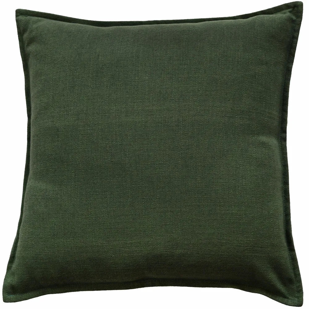 Set of 2 Large Tia Forest Green Cushions