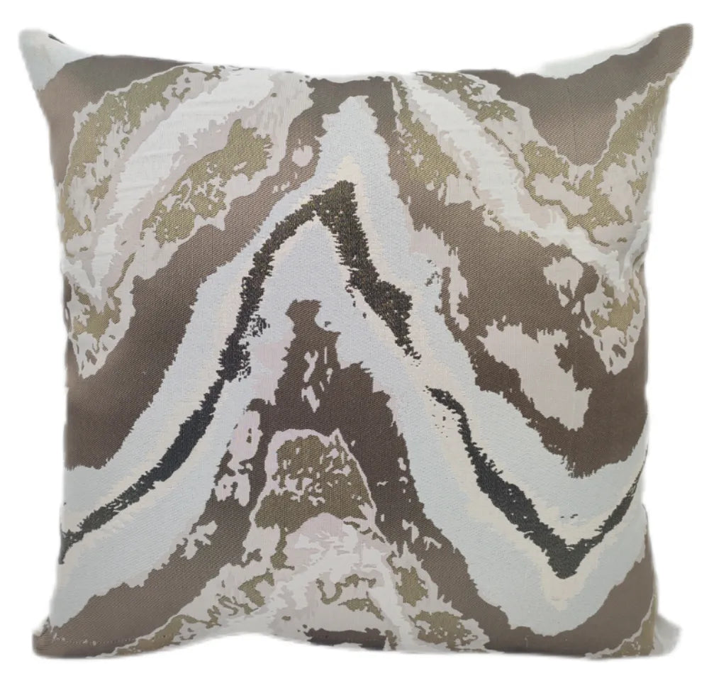 Set of 2 Etna Taupe Cushions