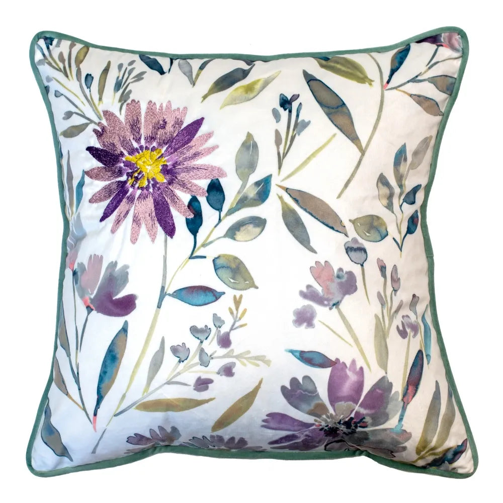 Set of 2 Isla Cream Cushions