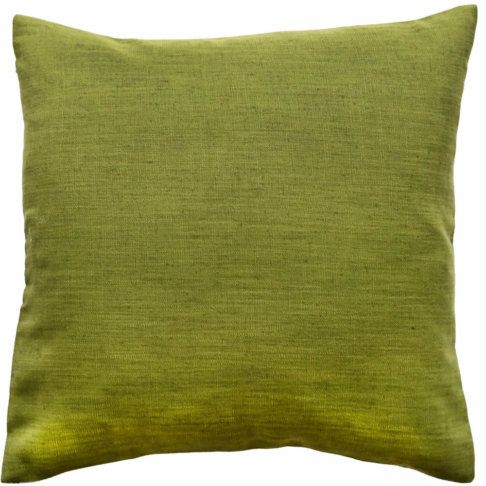 Set of 2 Kelly Olive Cushions