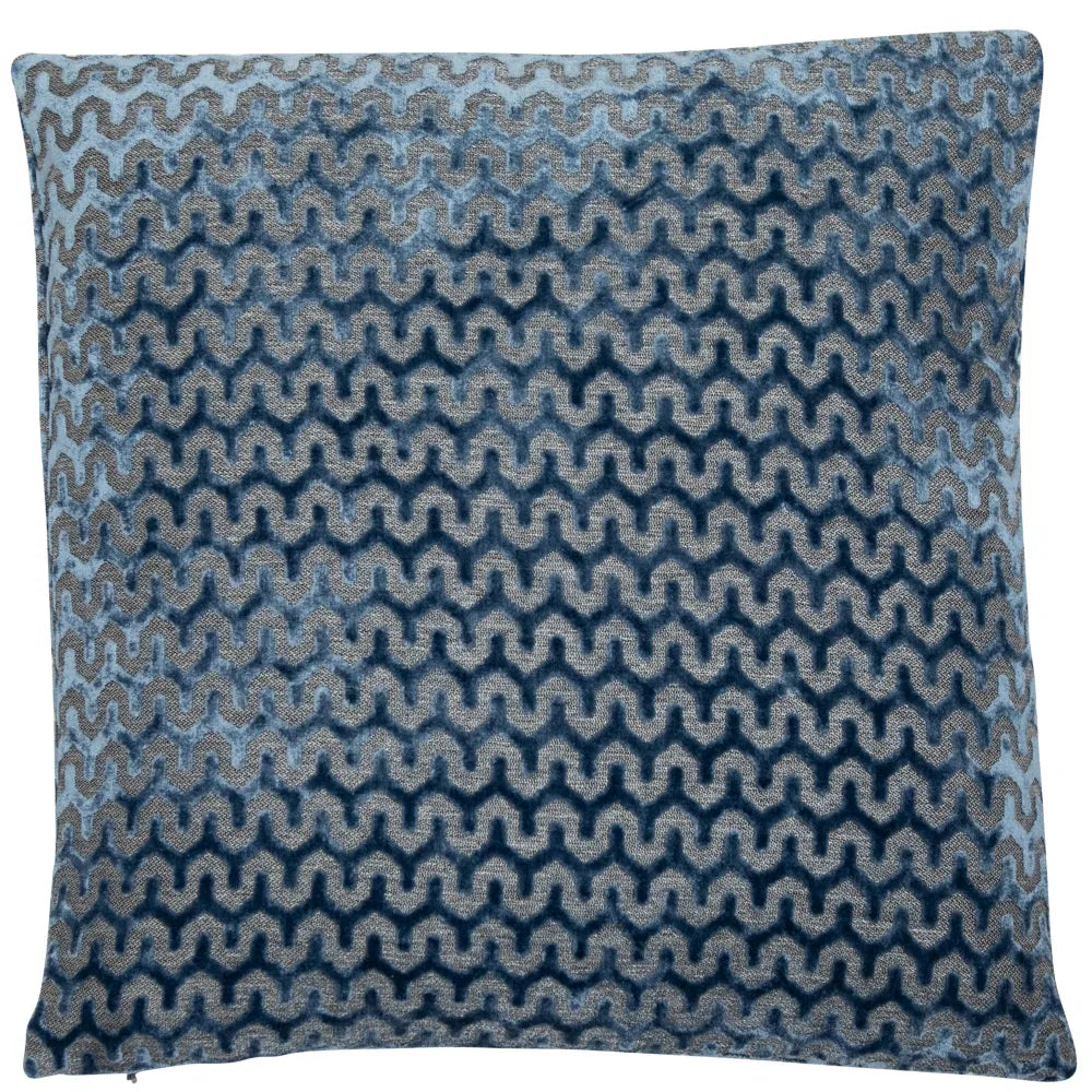 Set of 2 Oslo Blue Cushion