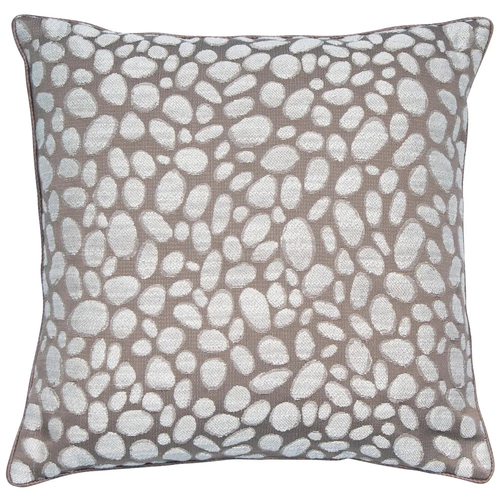 Set of 2 Pebbles Taupe Cushions