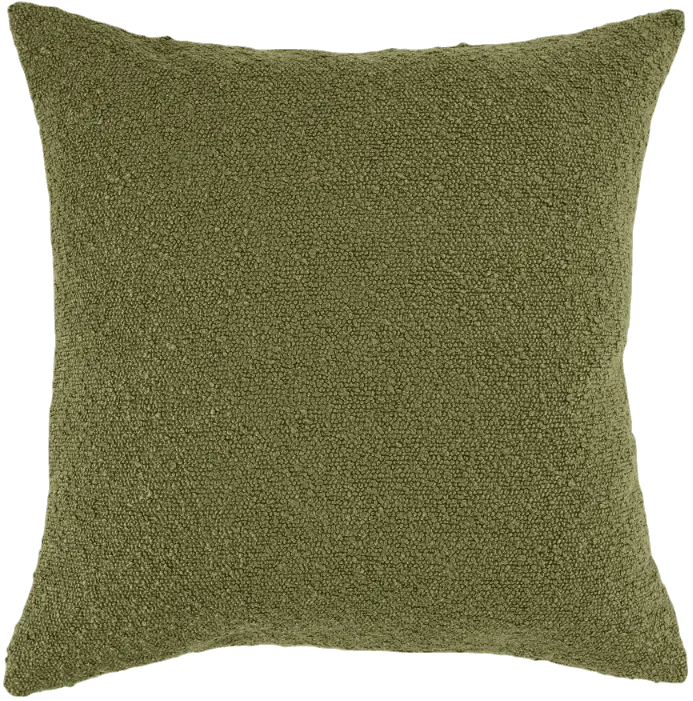 Set of 2 Rubble Moss Green Cushions