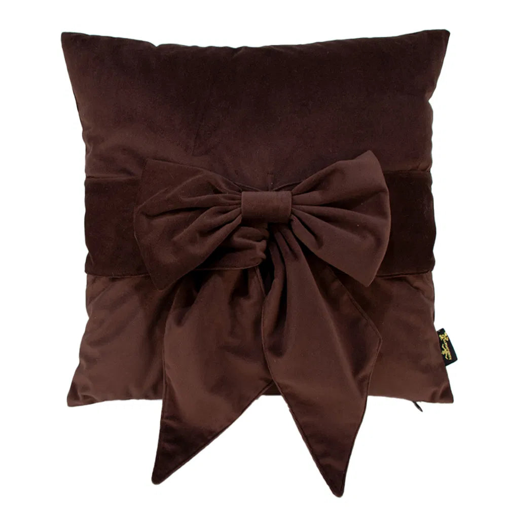 Tiedup Chocolate Cushion