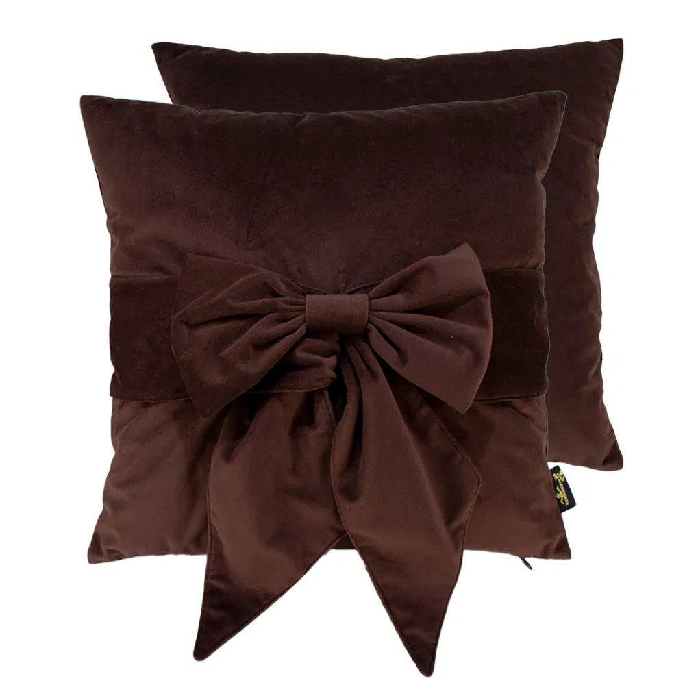 Tiedup Chocolate Cushion
