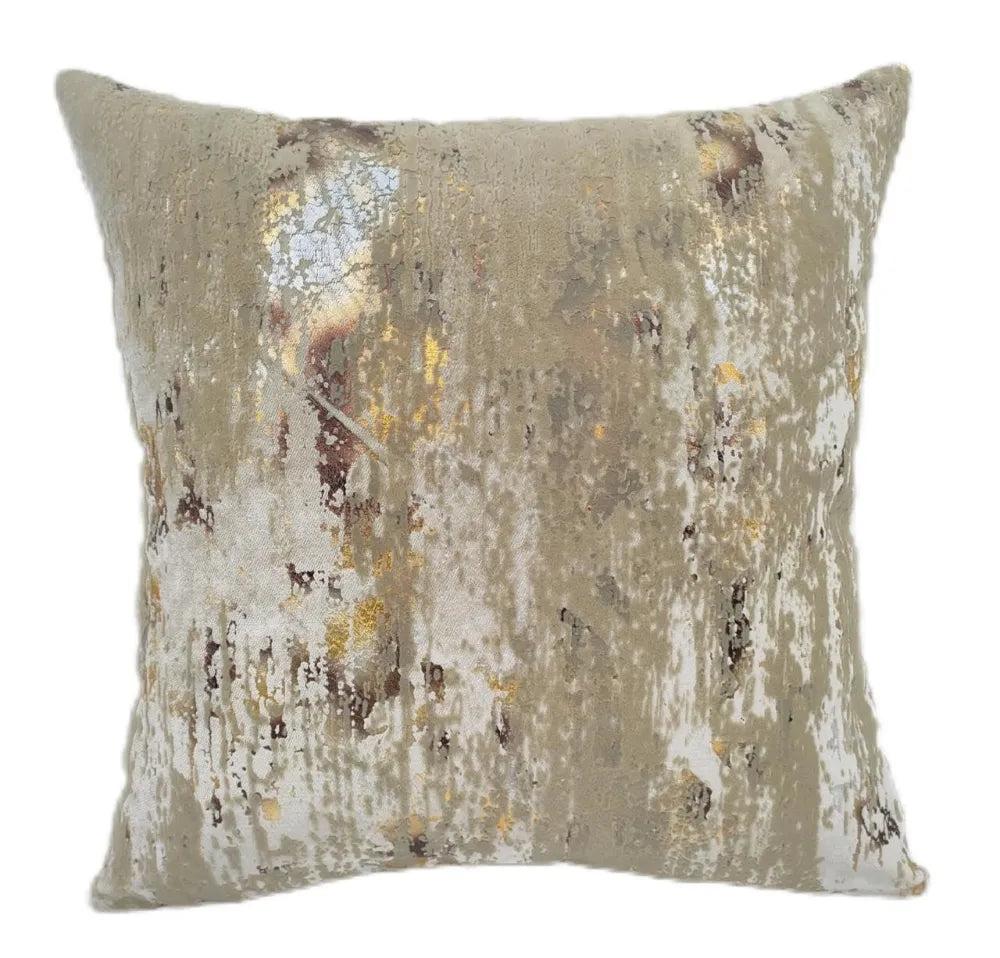Set of 2 Torcello Gold Cushions