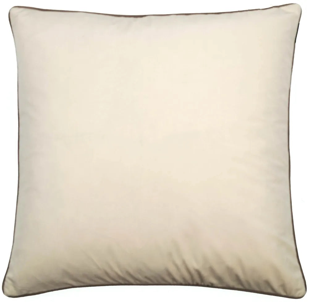 Set of 2 Twofaced Black And Cream Cushions