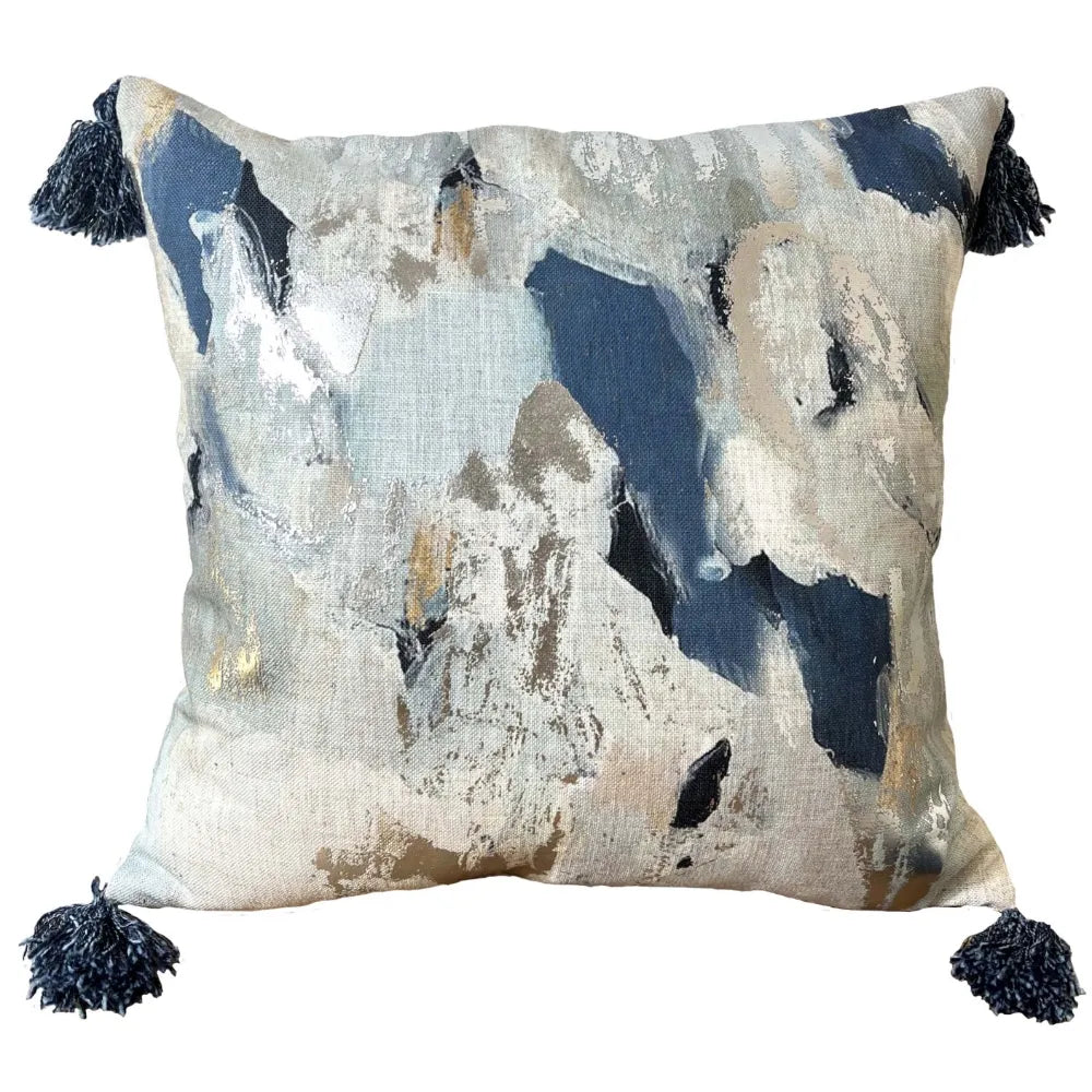Set of 2 Vision Blue Cushions