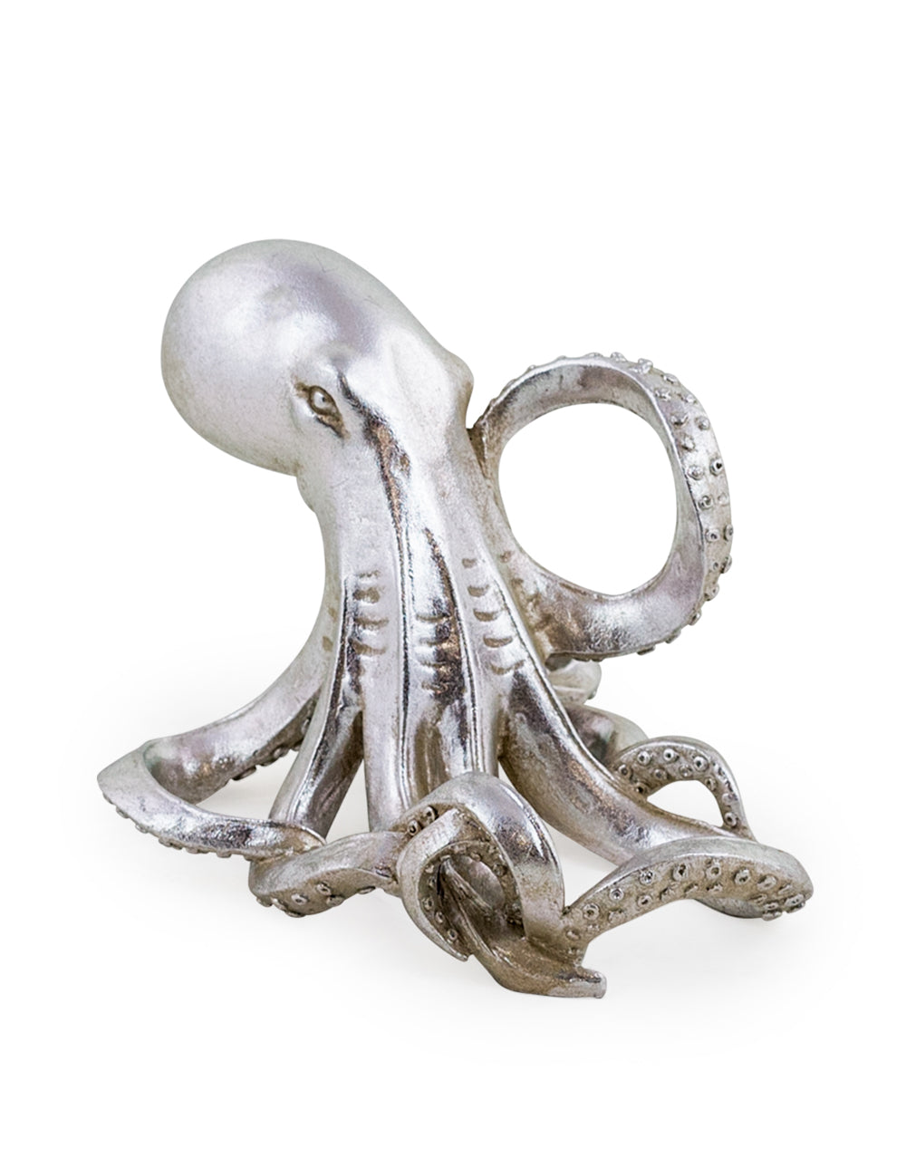Silver Octopus Wine Bottle Holder