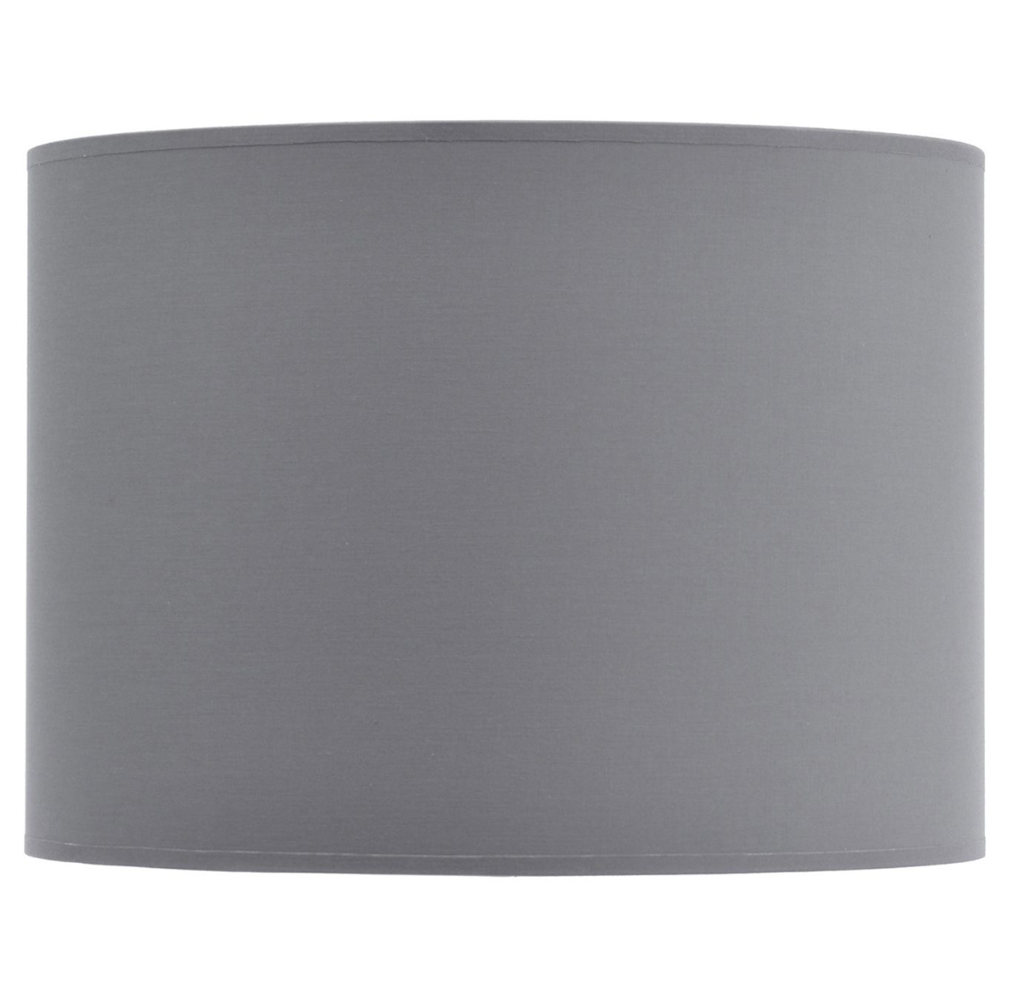 Grey and Silver Lined Drum 16″ Lampshade