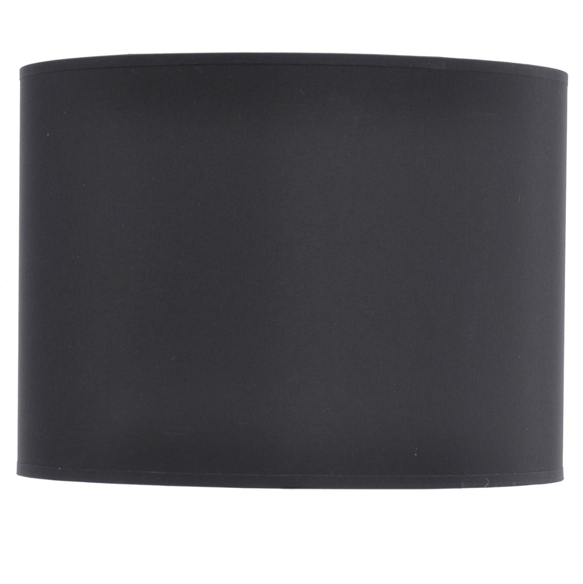Black and Silver Lined Drum 16″ Lampshade