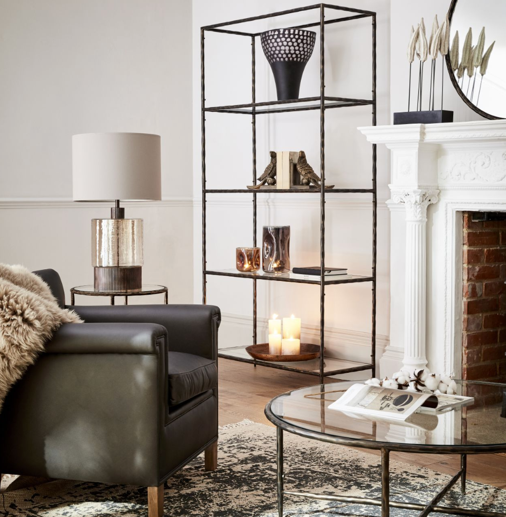 Paxton Hand Forged Shelving Unit