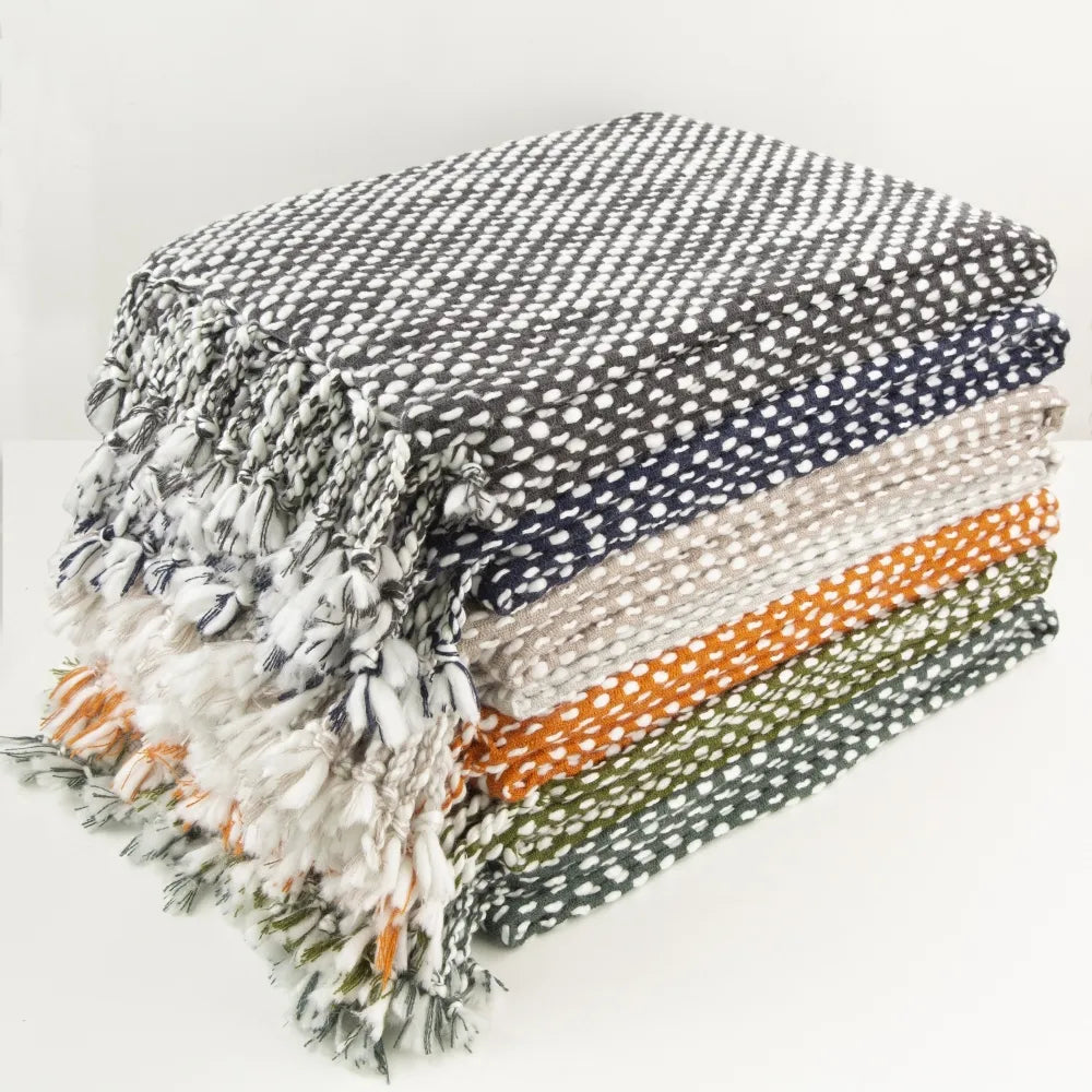 Raindrops Jade Throw