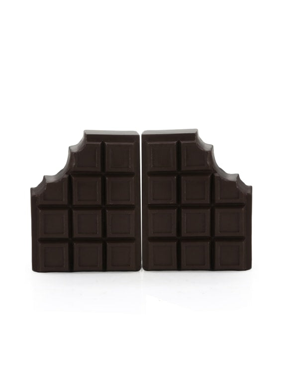 Set of Milk Chocolate Bars Bookends