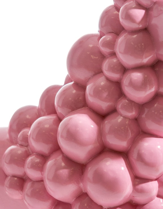 Standing Pink Poodle Lamp