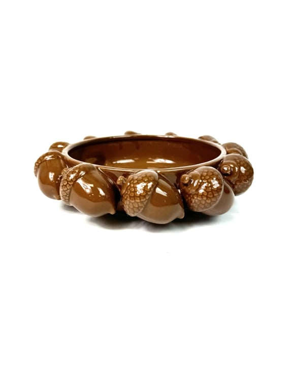 Ceramic Multi Acorn Bowl