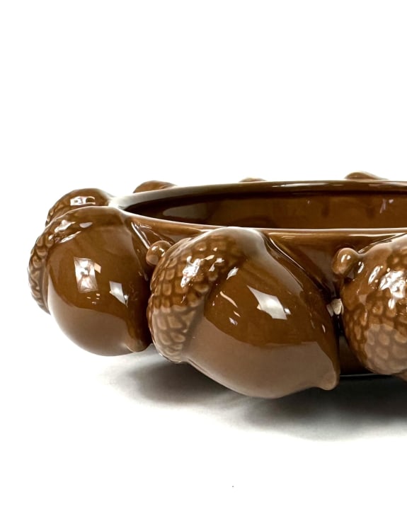 Ceramic Multi Acorn Bowl
