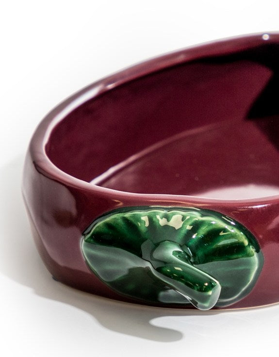 Purple Cayenne Chilli Pepper Serving Dish